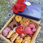 【再開記念につき期間限定送料無料】再販!ハロウィンクッキー缶　ナイトパーティー　10月22日発送