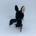 <身長約5.5センチ>ハンドメイドのbabyコウモリさん　（グリーンリボン）
