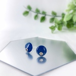 ピアス ∞✴︎ CrystalStyle ✴︎∞ star ( スタッドピアス サージカルステンレス 樹脂ピアス ノンホールピアス ) パーツ変更可 星