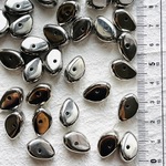 ✨price down✨【20個】CCBドロップシルバービーズ #0146