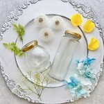 【数量限定☆2024版】Fairy Seeds たんぽぽのハーバリウム 花材＋ボトル2種セット