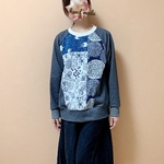 【Ｌサイズ】長袖切り替えラグラン