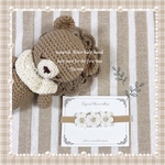 ♡新生児から使えるヘアバンド♡natural flower hairband♡出産祝い♡産院から帰る時♡ニューボーンフォト♡ベビードレス♡ナチュラルヘアバンド♡柔らかヘアバンド♡子供ワンピース♡ベビー