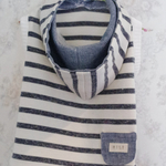 Border×Denim(Hoodie)