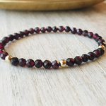 1月誕生石✴︎ロードライトガーネット✴︎ブレスレット