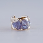 ear cuff ”minamo” Tanzanite 天然石/原石アクセサリー