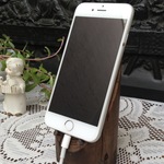 スマホ・iPhone天然木スタンド