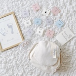 Gift No.002【ずっと使える♡2WAYリュック】刺繍職人さんの一升餅リュック( 虹 ワッペン付き )とファーストバースデーお祝いセット