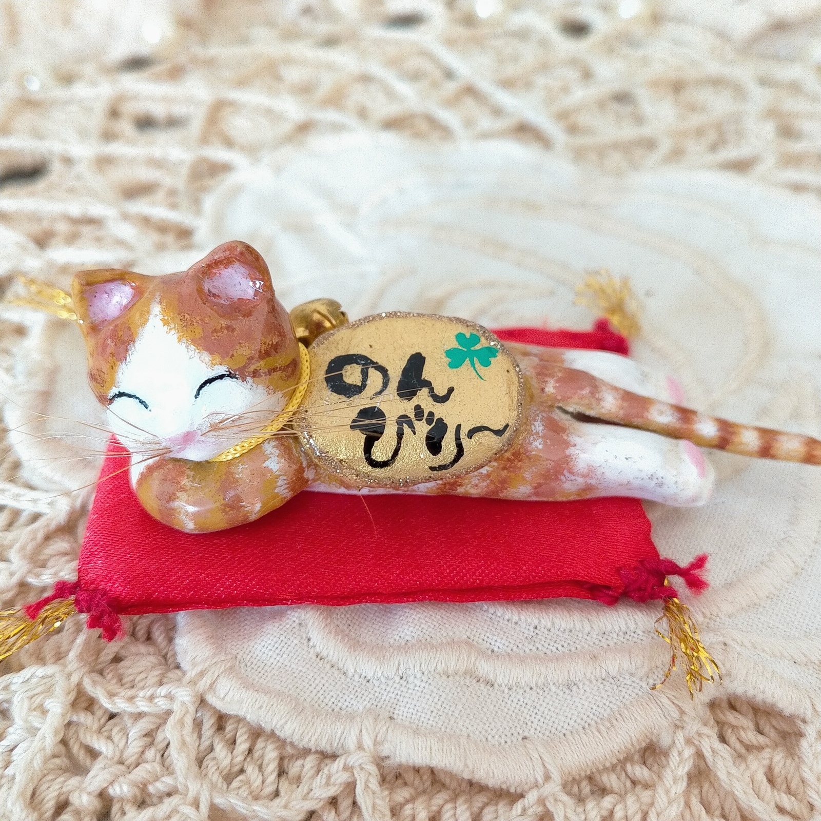 新到着 縮緬招き猫ちゃん☆大福帳 - おもちゃ/人形