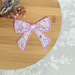 大人かわいい♡リバティ刺繍ワッペン（large）