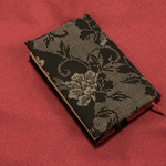 標準サイズ　着物リメイク　文庫本ブックカバー　大島紬