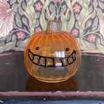 吹きガラス　ハロウィンカボチャ 2 照明
