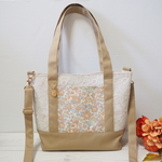 【michan0405様専用】リバティ 生地(ベッツィ)を使用した トートバッグ