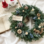 数量限定☆動物たちのクリスマスリース🐿