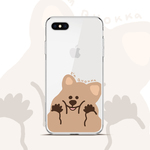 クォッカ iPhone8ケース ゼリーケース 