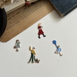 〈暮らしシリーズ〉セット/4枚セット/刺繍アイロンワッペン