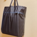 マチ付 リボンバッグ お迎えランドセルバッグ　ナイロン　撥水加工　通園　お受験