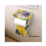 ☆新柄☆トイレットペーパーホルダーカバー「garden」
