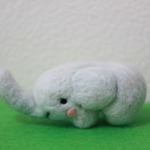 水色のゾウさん