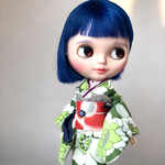 Blythe ドイツヴィンテージ着物　4点set