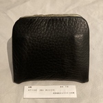天溝スタイリッシュ財布　羊レザーブラック