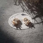 Ecru White minimum Pierce (Earring)