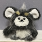 まる耳のHUA(フア)さんぬいぐるみ