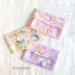 ゆめかわ☆ユニコーン柄 3色セット ミニポケットティッシュケース