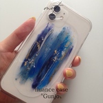 ニュアンス　iPhone13 ニュアンスデザイン　iPhoneケース〝Gunjo〟ゴールド　iPhone12mini iPhone11 iPhonex iPhonese　スマホケース