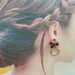 ビジュー＆リング〇人気〇ビジュー〇ランキング〇ビーズ〇シック〇ゴールド〇小振り