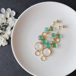 Grain color「森」ピアス・イヤリング