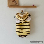 sold!ゆる～い☆トラ柄のタンク(タンポポ)　犬服