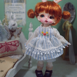 【17cmドール服】【alice tokkisi 】【whiterabbit tokissi】【imda1.7】3点セット