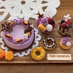 ＊palm miniature＊ハロウィンスイーツ🎃紫芋ケーキ