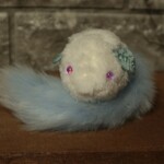 １雪うさすねこすり＊妖怪＊ぬいぐるみ＊アートドール