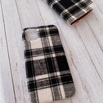 優しいフランネルチェック　iPhoneケース