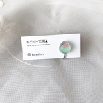 小鳥のイヤリング（コザクラインコ：赤・緑）