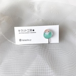 小鳥のイヤリング（コザクラインコ：赤・白・緑）
