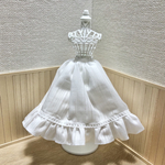 リカちゃん　アンダースカート　ロング　白