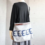 ｗ・・・さま専用ご注文ページ・3WAYバッグ（go!・グレー）ハンドメイド・ミナペルホネン生地使用