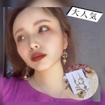 アシンメトリー♡大人可愛いアンティーク調ピアス♡イヤリング