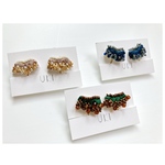 ufu ビーズ刺繍ピアス/イヤリング