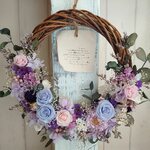 ナチュラルリース♡パープル
