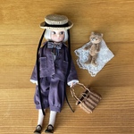 復刻版初代リカちゃん服＊おめかしセットアップ