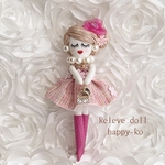 【送料無料】♢ピンクコーデのルルベちゃん♢