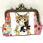 S様専用 手のひらサイズ　がま口ポーチ　コヤンイサムチョン　リトルサンダー