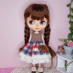 ブライス☆アウトフィット☆わんちゃんワンピ