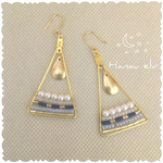大人モロッカン×トランアングルピアス