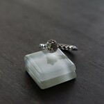 モルダバイト　　ゴージャスＣＺリング　SILVER925