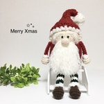 クリスマス サンタクロース あみぐるみ
